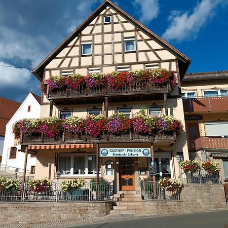 Gasthof-Pension Fraenkische Schweiz Obertrubach Exterior photo